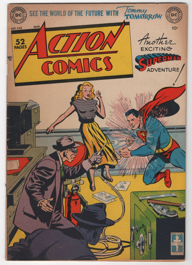 Action Comics #142 F- Front Cover